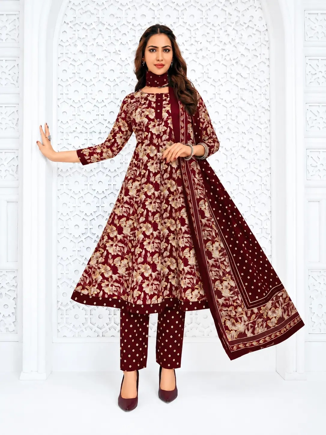 Anarkali 3pc Set